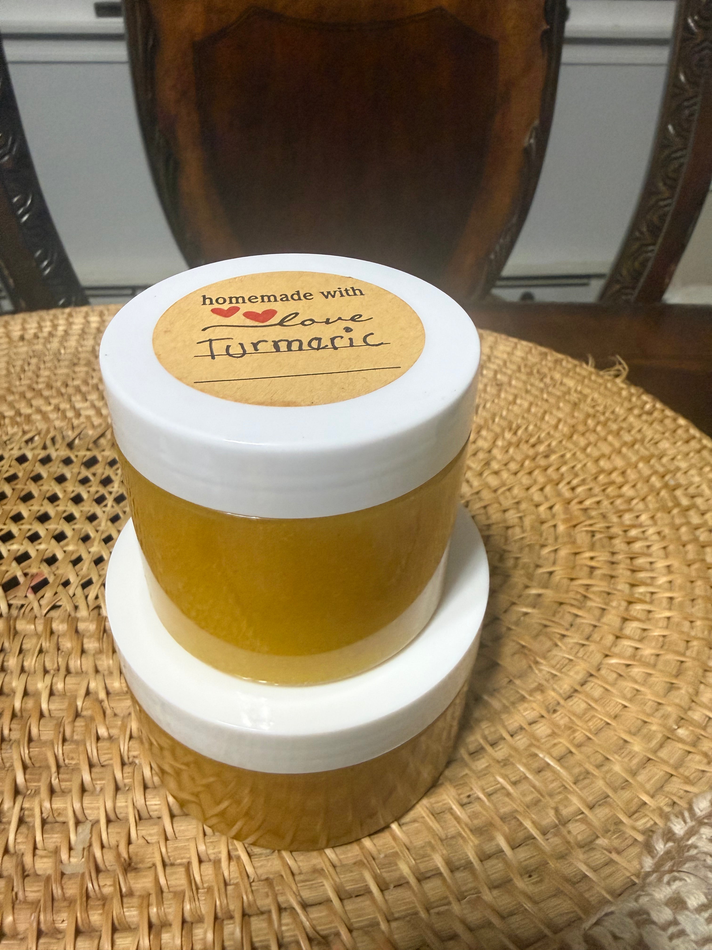 Turmeric body scrub