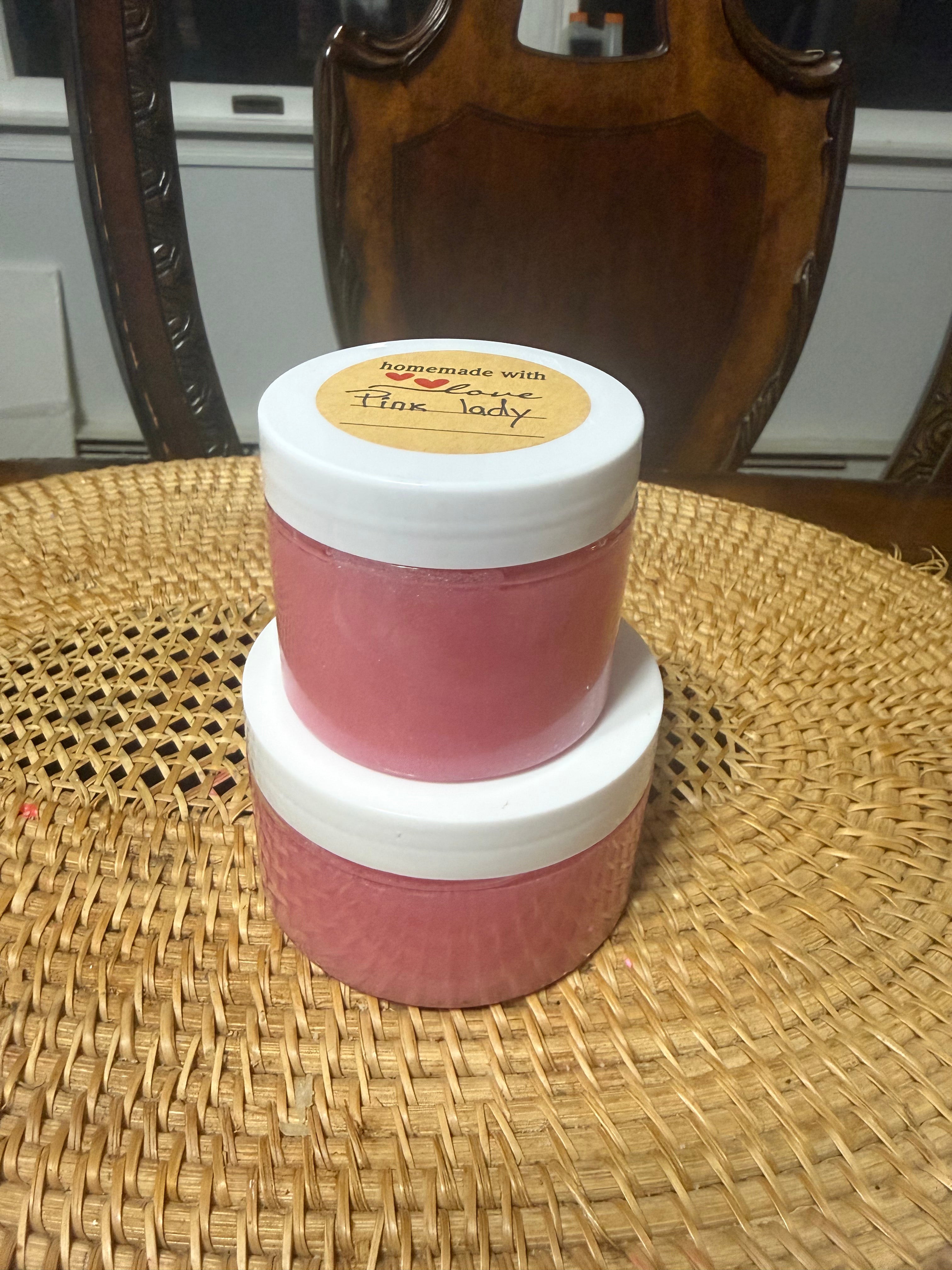 Pink lady body scrub ( roses )